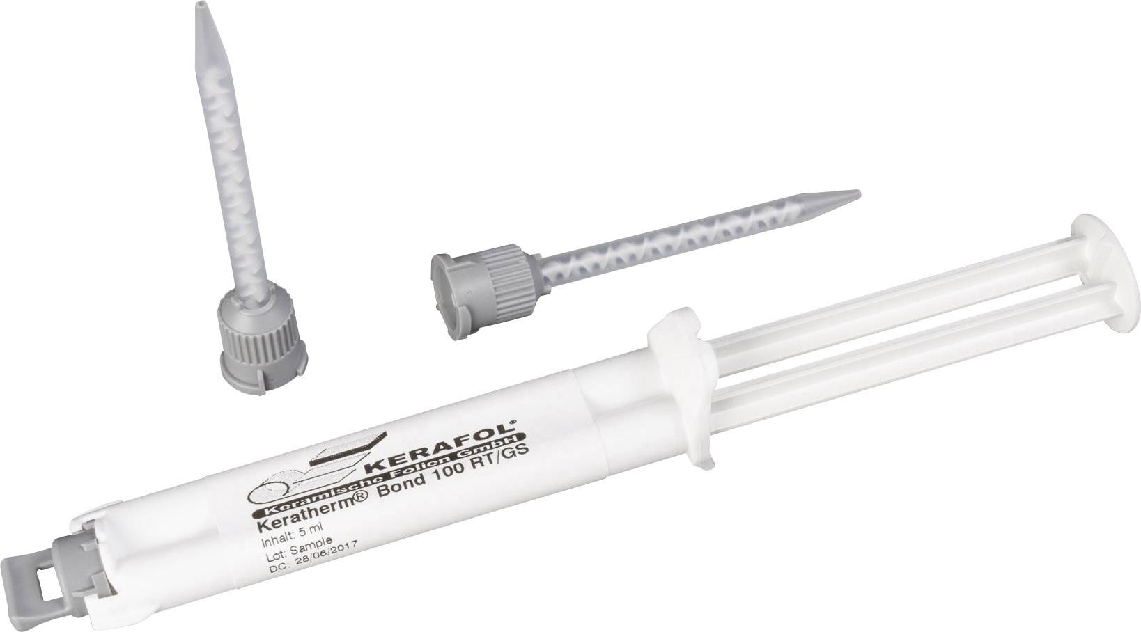 Kerafol Keratherm Bond 100 RT Thermal adhesive 1.5 W/mK 5 ml Max. temperature: +180 °C