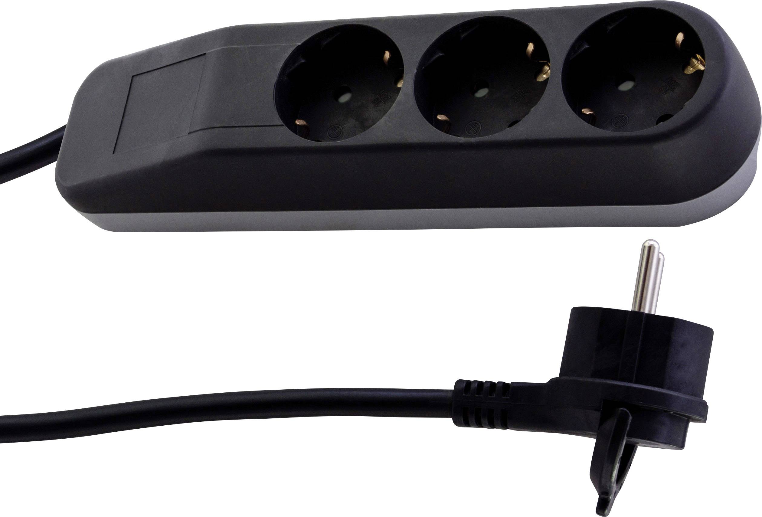 REV 0014330500 Power strip 3x Black PG connector 1 pc(s)