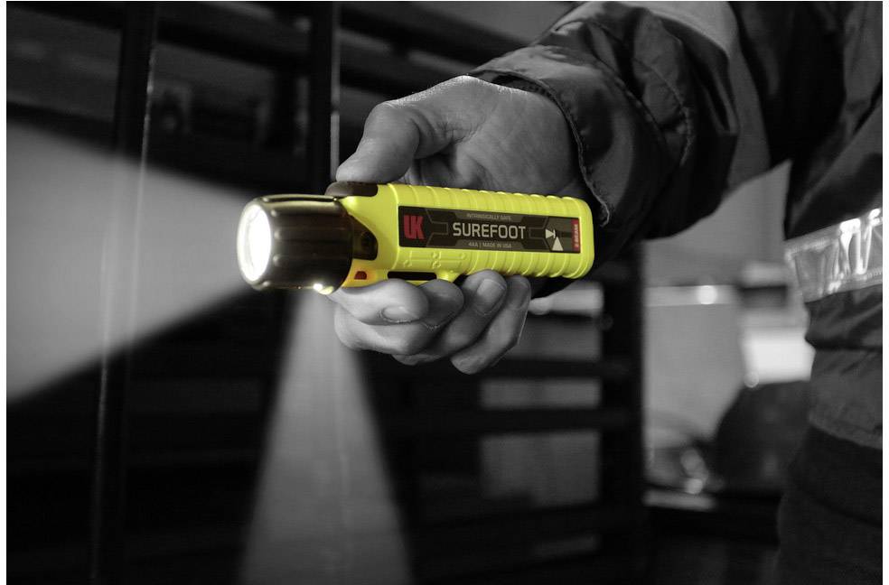 UK Underwater Kinetics UK 4AA eLED Surefoot Torch Ex Zoning: 0 170 lm 192 m
