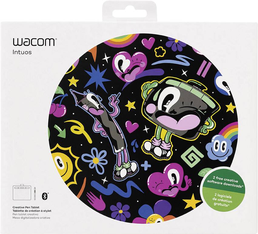 Wacom Intuos S Bluetooth® Graphics tablet Pistachio