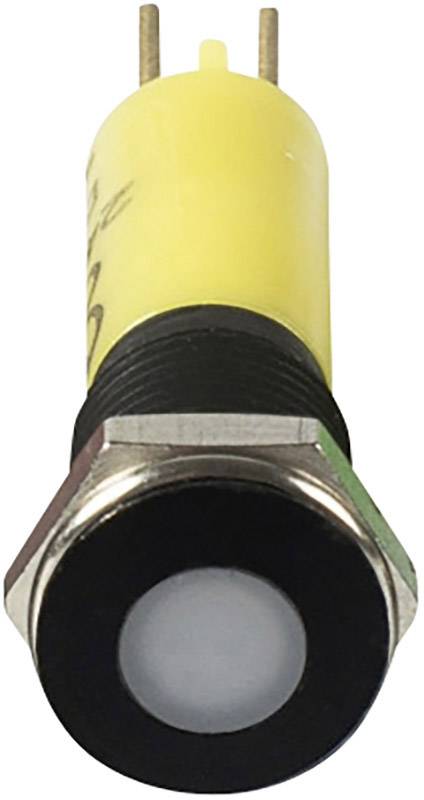 Signal Construct SFEU081225 LED indicator light Yellow 12 V AC, 12 V DC 1800 mcd