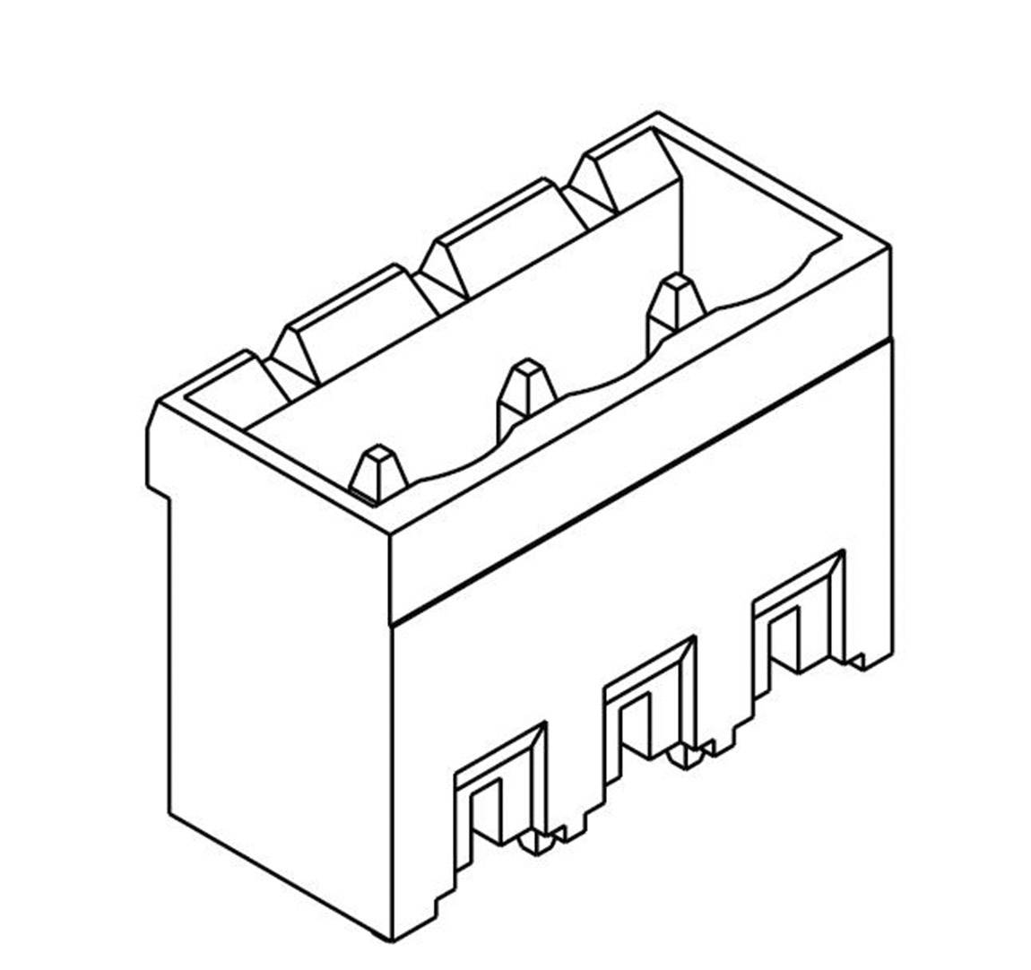 TE Connectivity Socket housing PCB Total number of pins 2 Contact spacing: 5.08 mm 796636-2