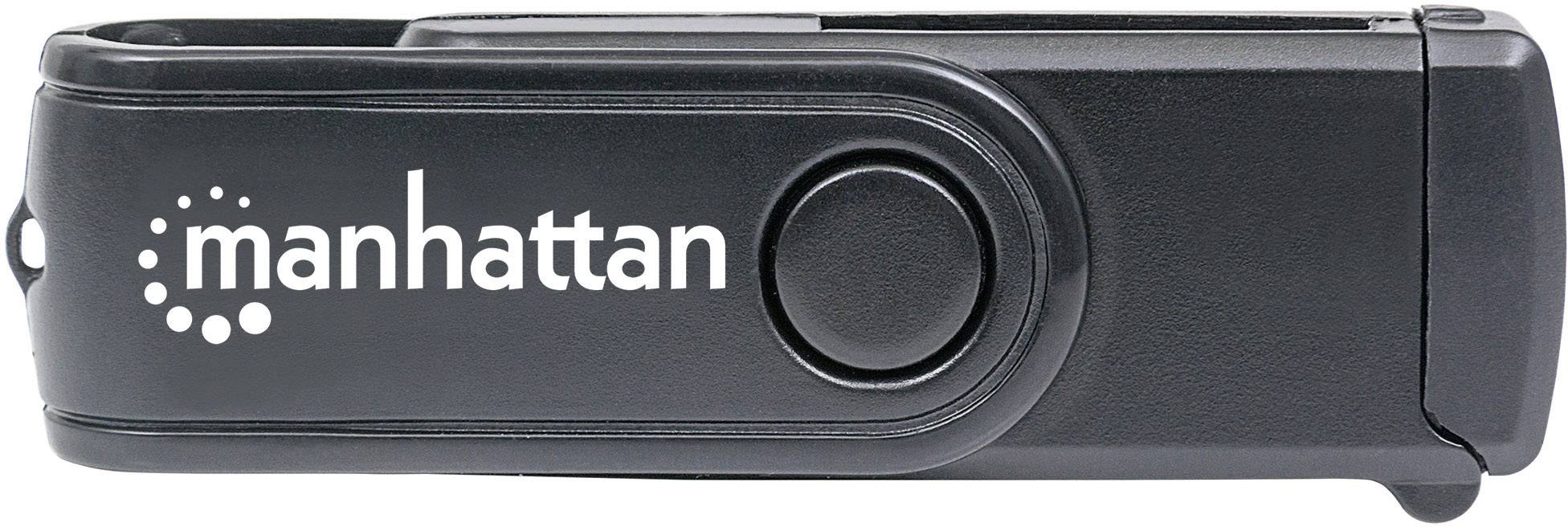 Manhattan Mini Multi-Card Reader/Writer USB 3.0 externer Card Reader/Writer 24-in-1 External memory card reader USB A (USB 3.2