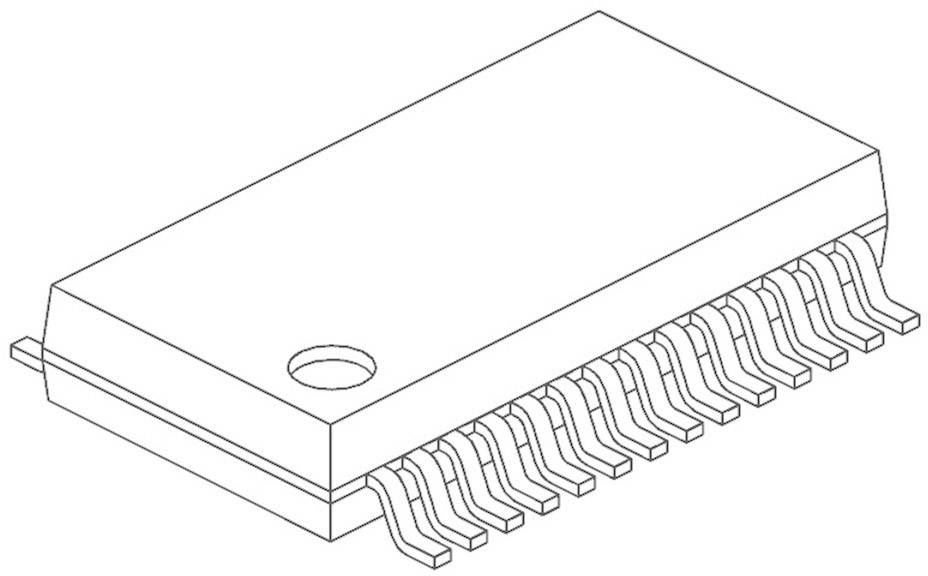 Microchip Technology PIC16F886-I/SS Embedded microcontroller SSOP 28 8-Bit 20 MHz I/O number 24