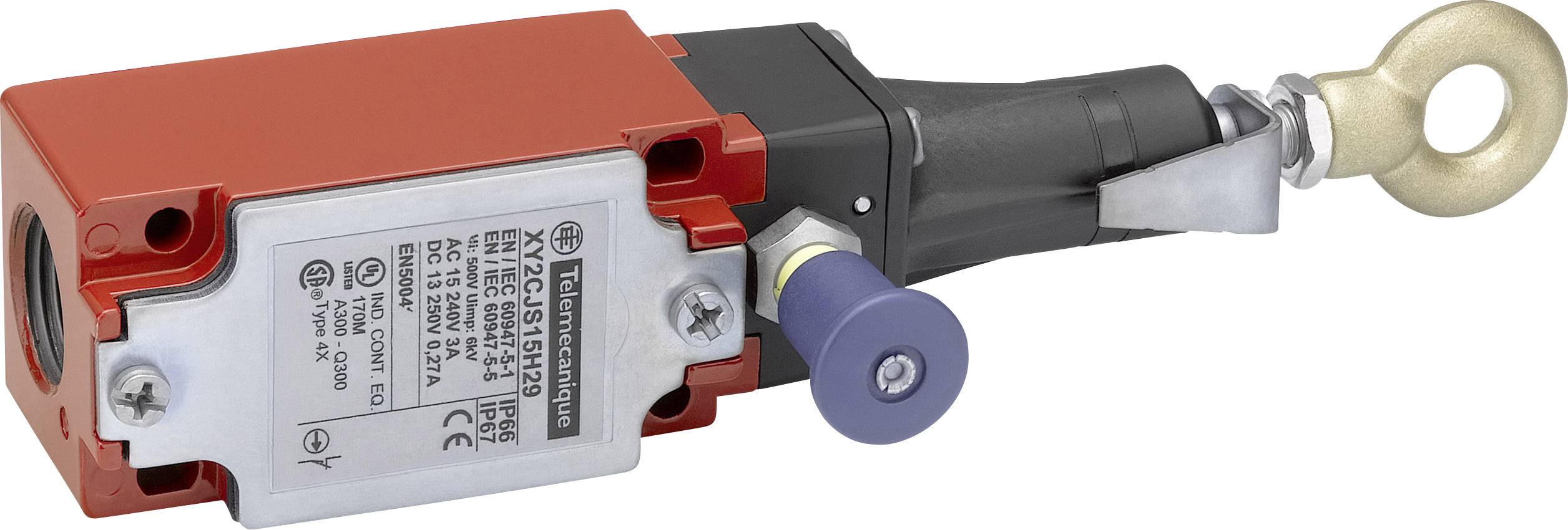 Telemecanique XY2CJS19H29 XY2CJS19H29 Pull cord switch momentary IP67 1 pc(s)