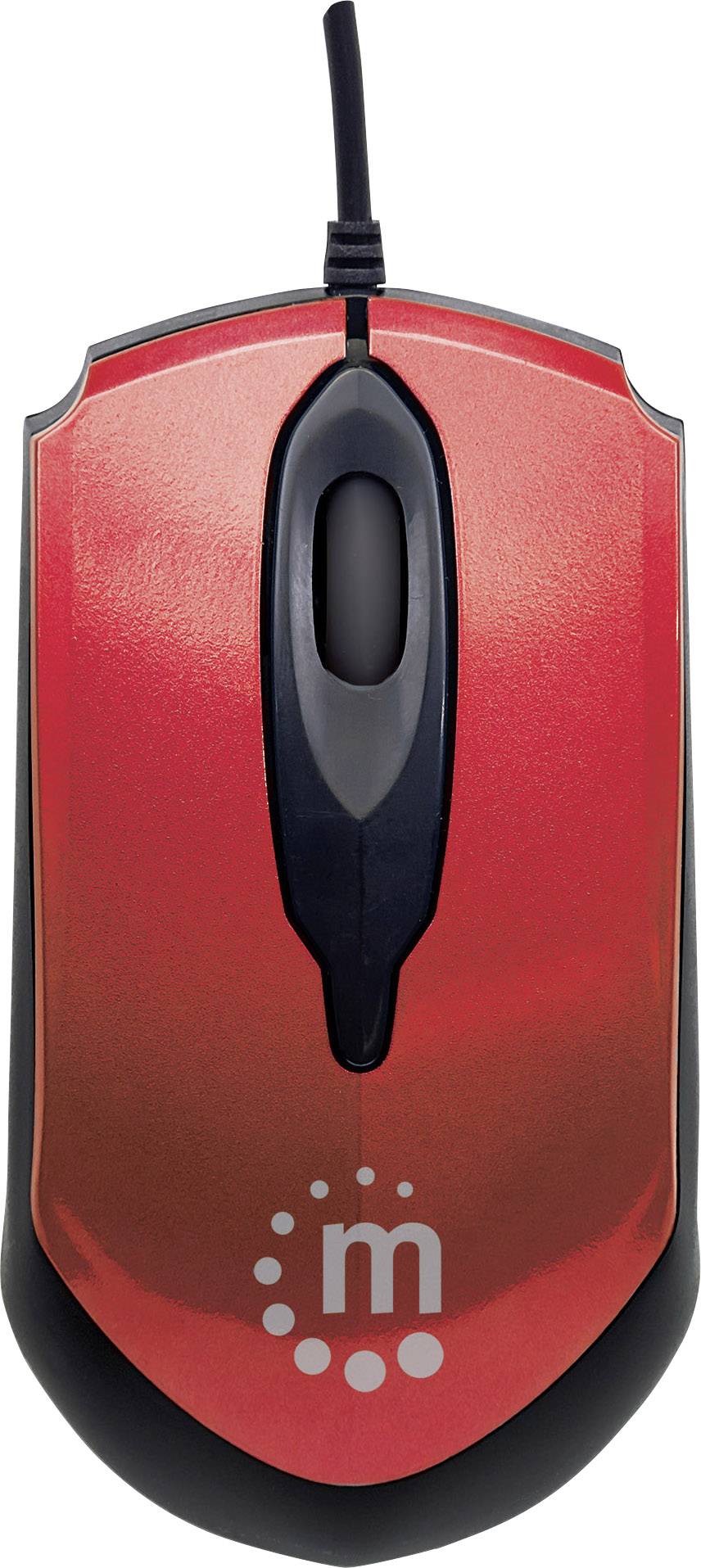 Manhattan Edge USB Wi-Fi mouse Optical Red