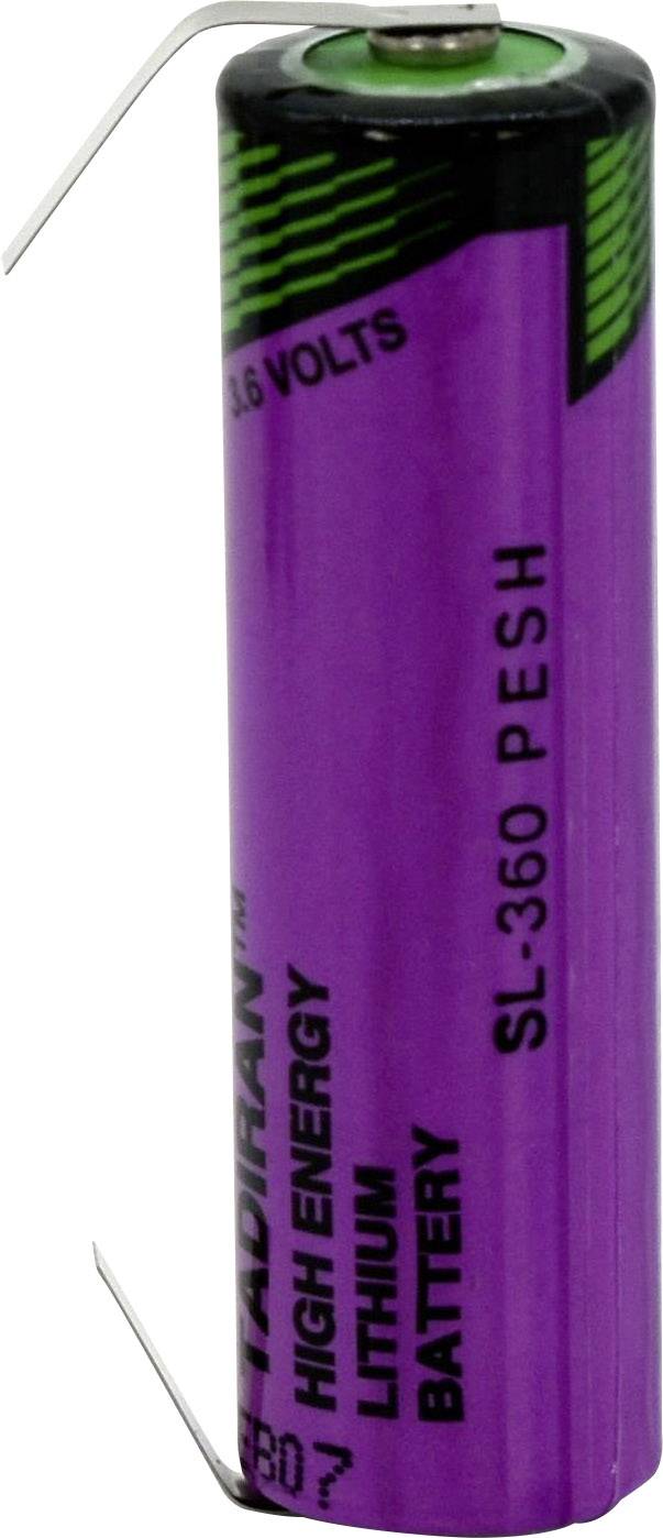 Tadiran Batteries SL 360 T Non-standard battery AA U solder tab Lithium 3.6 V 2400 mAh 1 pc(s)