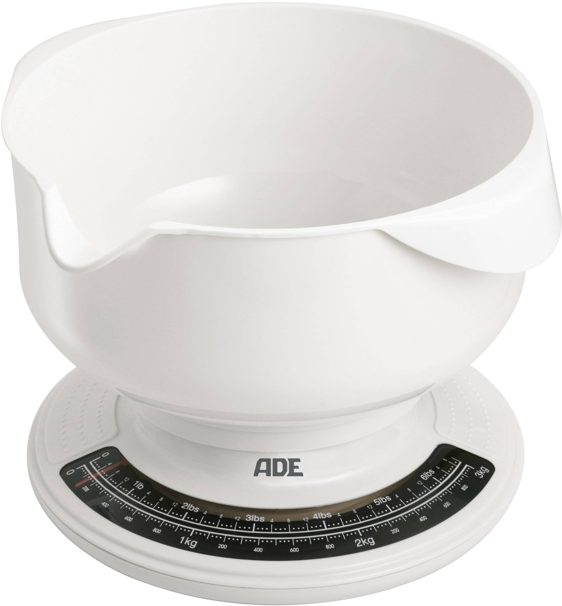 ADE Paula mechanisch Kitchen scales White