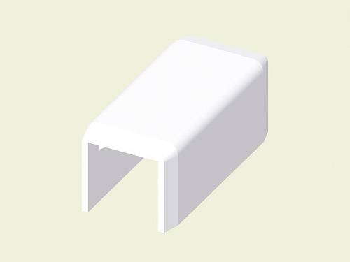 KOPOS 8672 HB Cable duct Connector piece White