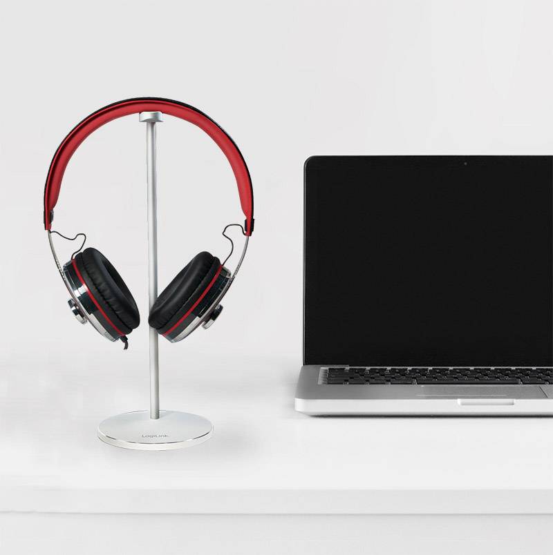 LogiLink AA0105 Headphones stand Silver