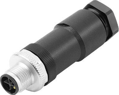 binder 99 0685 19 03 Mini DIN connector Plug, straight Total number of pins: 2 1 pc(s)