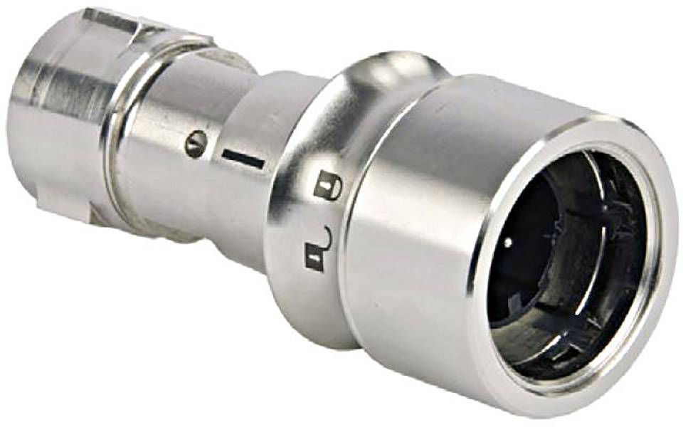 Bulgin PXM6010/03S/CR/0507/SN DIN connector Connector, straight Total number of pins: 2 + PE Series (round connectors): Buccaneer