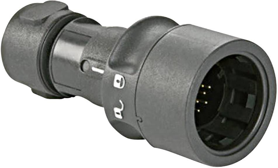Bulgin PXP6010/16S/CR/0910 DIN connector Connector, straight Total number of pins: 16 Series (round connectors): Buccaneer 6000