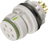 binder 99 9116 400 05 Micro DIN connector Sleeve socket Total number of pins: 5 1 pc(s)