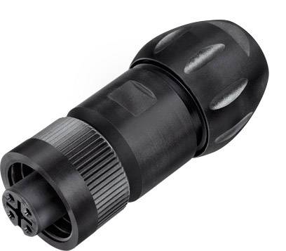 binder 99 4222 300 04 Micro DIN connector Connector, straight Total number of pins: 3 + PE 1 pc(s)