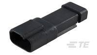 TE Connectivity Pin housing cable DT Total number of pins 2 DT04-2P-CE03
