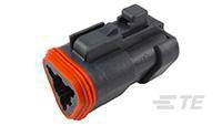 TE Connectivity Socket housing cable DT Total number of pins 3 DT06-3S-EP06
