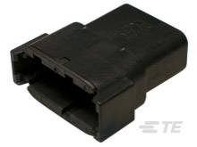 TE Connectivity Pin housing cable DTM Total number of pins 12 DTM04-12PB 1 pc(s)
