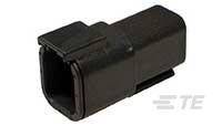 TE Connectivity Pin housing cable DTM Total number of pins 6 DTM04-6P-EE04 1 pc(s)