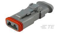 TE Connectivity Socket housing cable DT Total number of pins 2 DT06-2S-E008