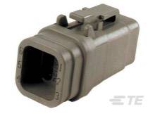 TE Connectivity Socket housing cable DTM Total number of pins 6 DTM06-6S-E007