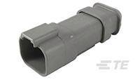 TE Connectivity Pin housing cable DT Total number of pins 4 DT04-4P-CE04