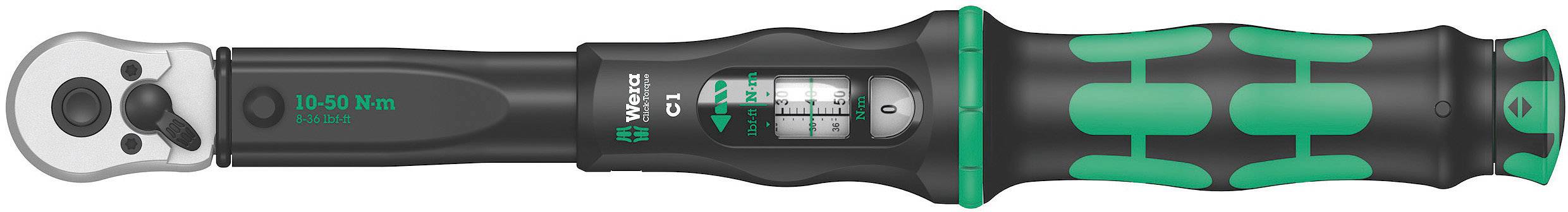 Digital torque wrench with non-slip grip, displaying measurement range of 20-100 Nm. Ideal for precise tightening of bolts.