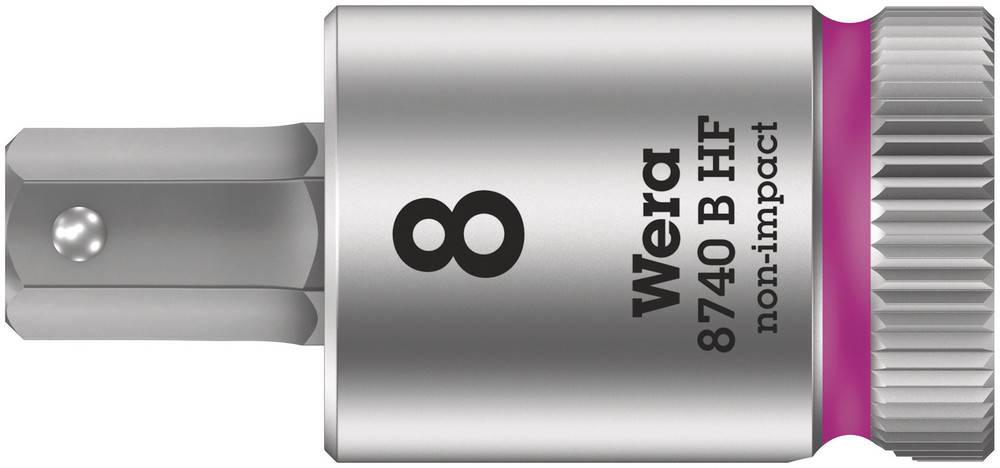'Nuss' Wera 8740 B HF, Größe 8, geeignet für nicht-schlagende Anwendungen.