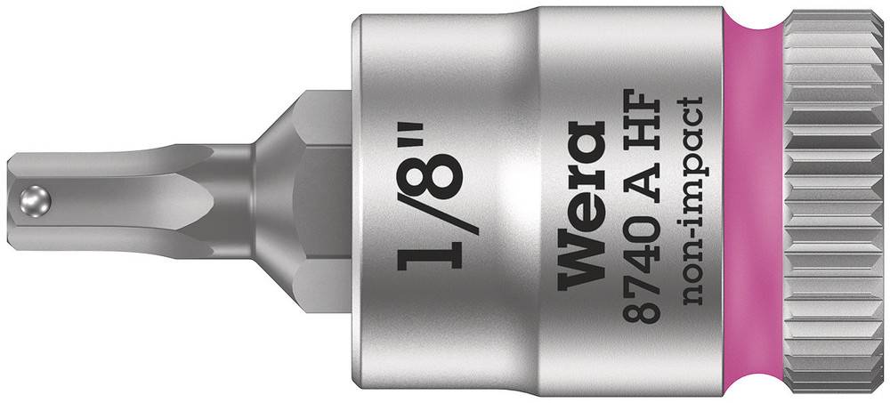 Pictured is a Wera bit with the inscription '1/8