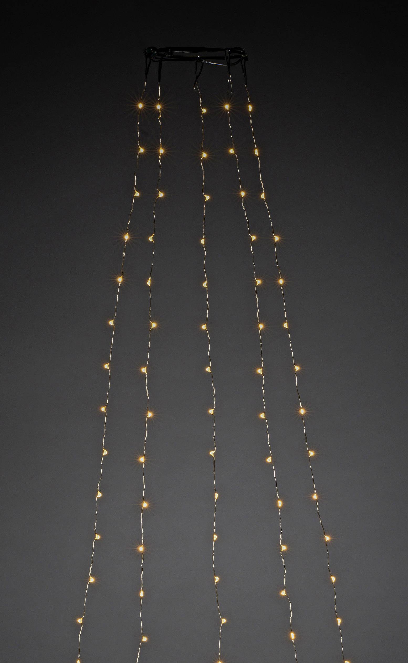 Konstsmide 6578-870 LED Christmas tree chain lights (app-controlled) Inside EEC: G (A - G) mains-powered No. of bulbs 240 LED