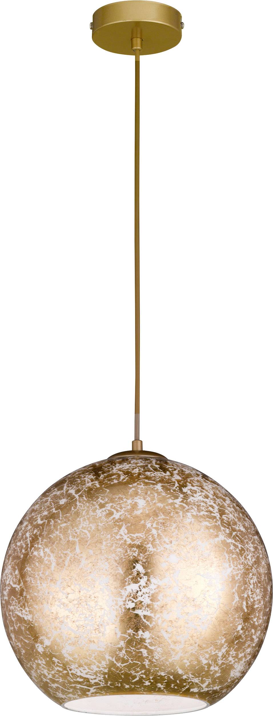 WOFI Fara 6371.01.15.7000 Pendant light LED (monochrome) E-27 60 W Gold