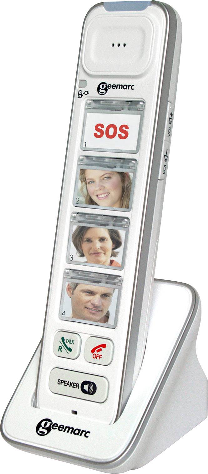 Geemarc PhotoDECT 295 Additional handset Camera button White