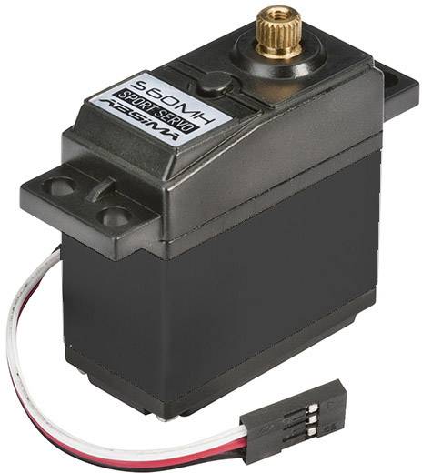 Absima Standard servo S60MH Analogue servo Gear box material: Metal Connector system: JR