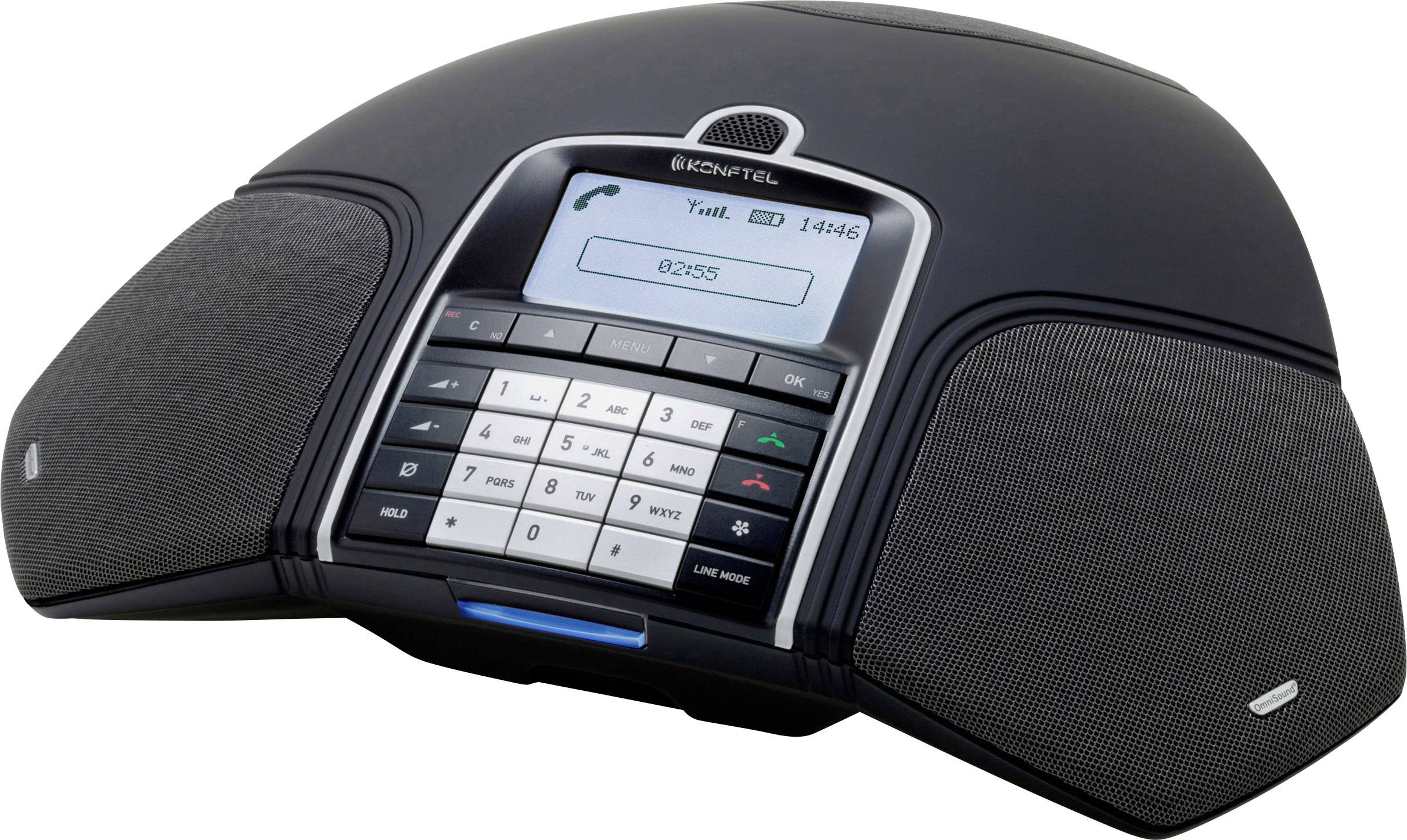 Konftel 300Wx (DECT Basis) Speakerphone DECT/GAP, VoIP Black, Silver