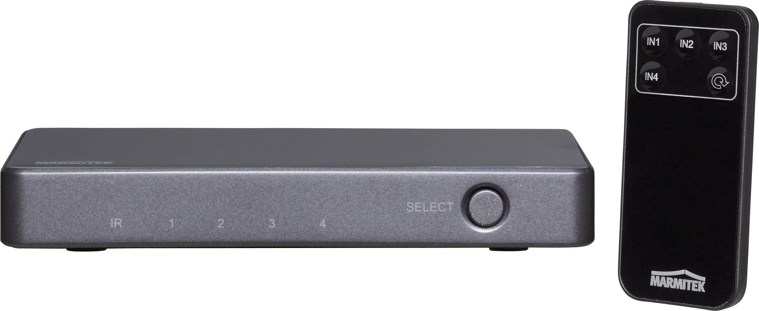 Marmitek Connect 620 UHD 2.0 4 ports HDMI switch 3840 x 2160 p