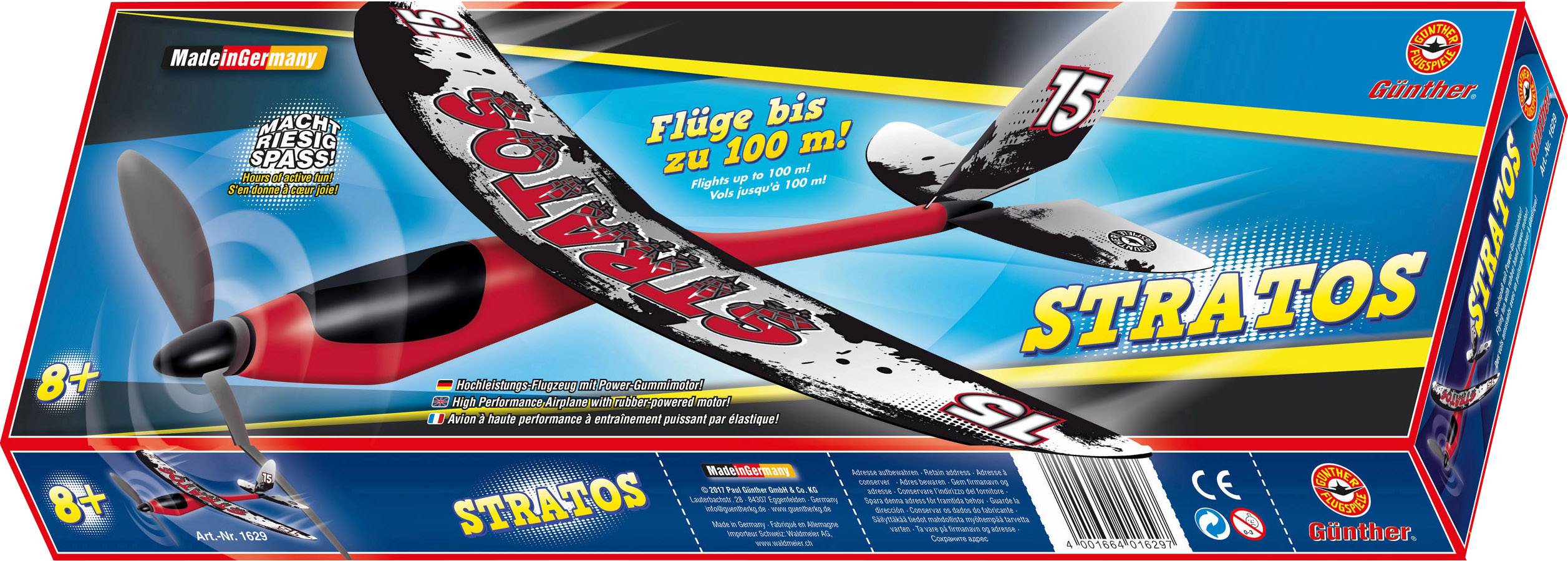 Günther Flugspiele 1629 Glider Stratos