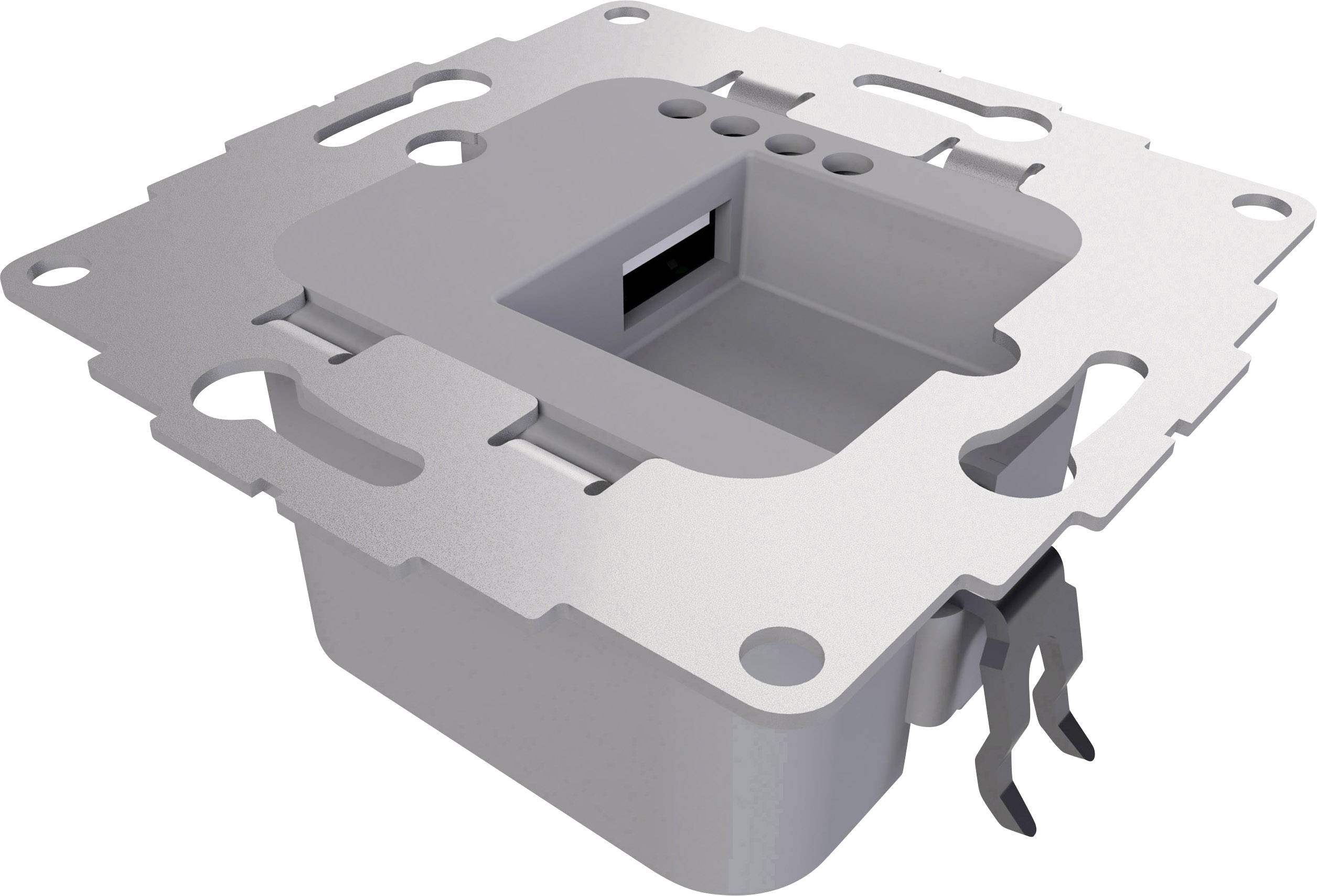 2USB 2U-449450 1x Dry-lining box IP20 Light grey