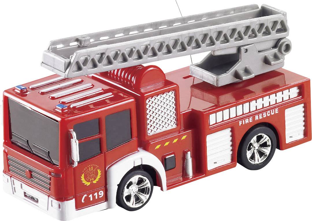 Invento 500070 Mini Fire Truck RC model car for beginners Electric Police & Emergency Service vehicle