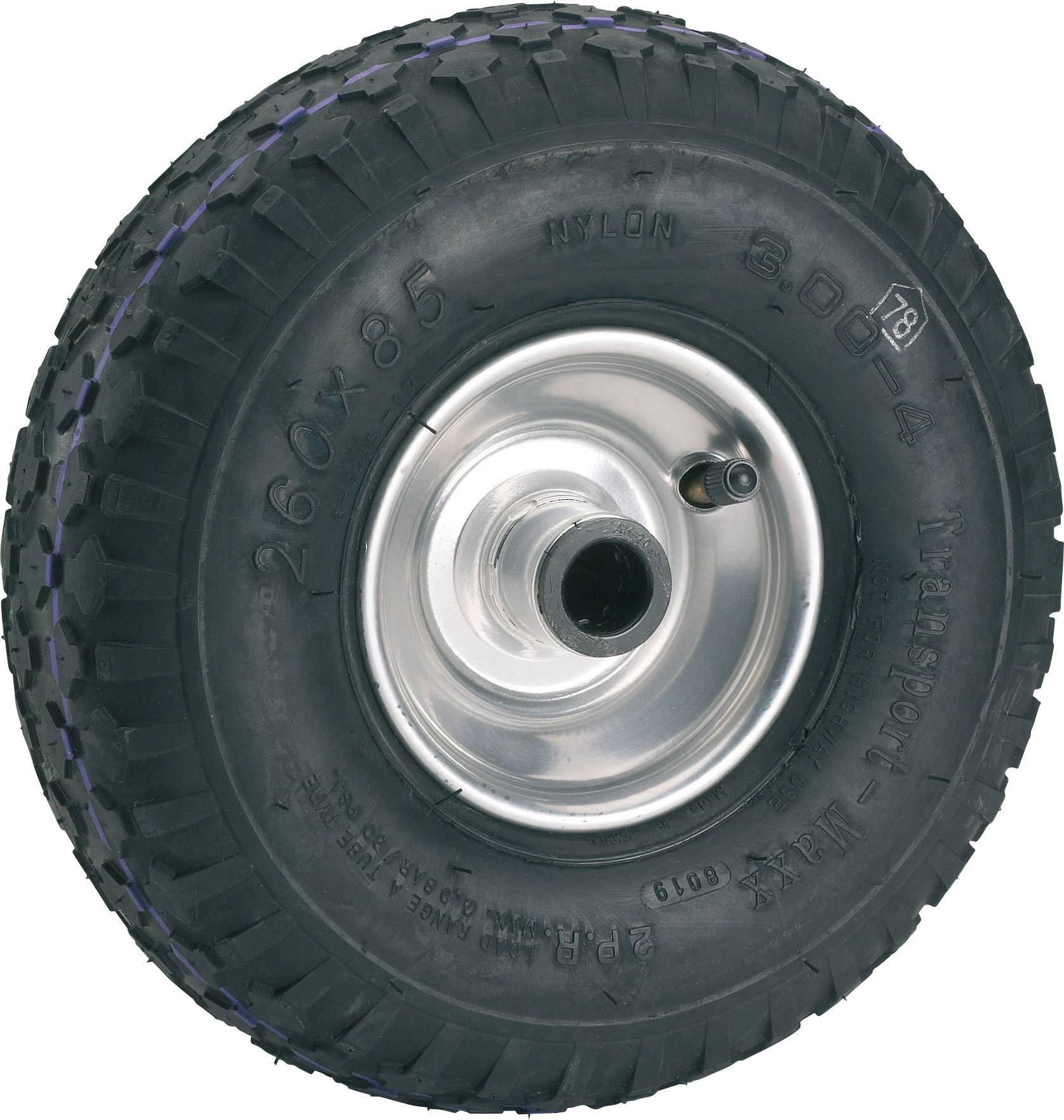 dörner + helmer 740140M Pneumatic wheel tyre Wheel diameter: 260 mm Load capacity (max.): 200 kg 1 pc(s)