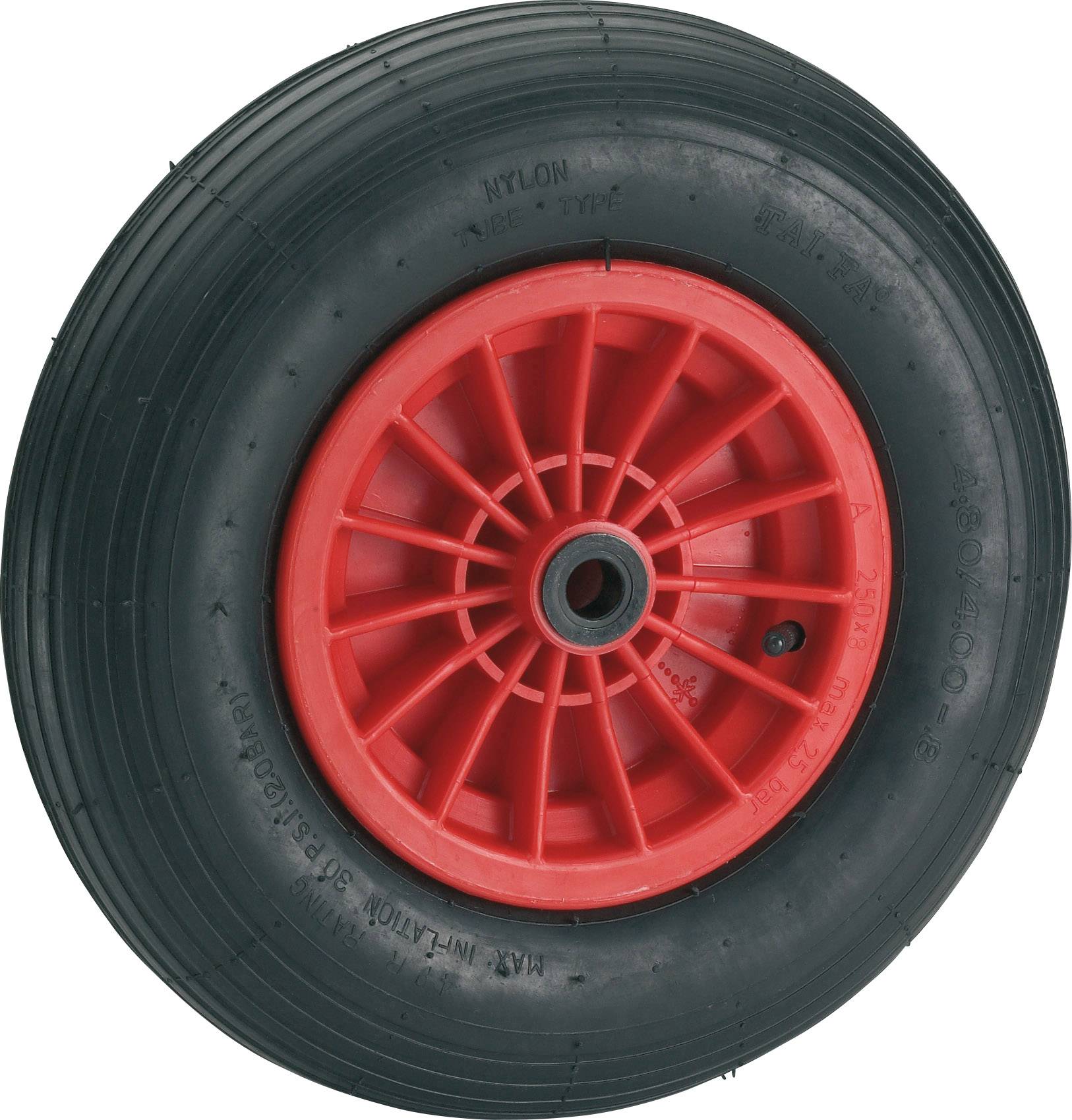 dörner + helmer 740304 Pneumatic wheel tyre Wheel diameter: 400 mm Load capacity (max.): 200 kg 1 pc(s)