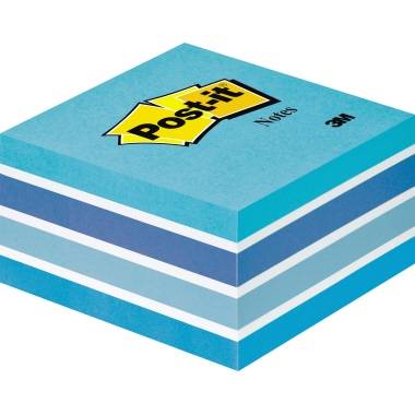 Post-it Sticky note pad 2028B 76 mm x 45 mm Pastel blue 450 sheet