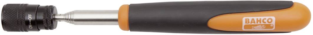An orange and black screwdriver with an interchangeable bit and non-slip grip, suitable for various screw types.
