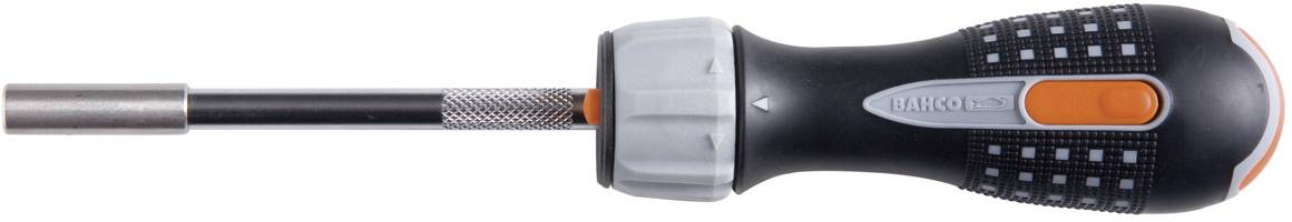 Screwdriver with ergonomic handle and interchangeable blade, suitable for various screw heads.