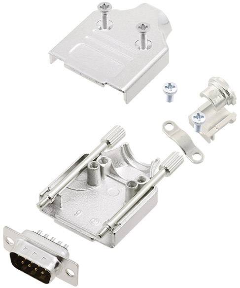 Amphenol L17MHDM25+L717SDB25P D-SUB pin strip set 180 ° Number of pins: 25 Solder bucket 1 pc(s)