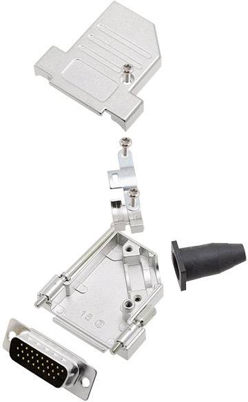 Amphenol L17DTSL15-RG-LJS-S+L717HDA26P D-SUB pin strip set 45 ° Number of pins: 26 Solder bucket 1 pc(s)