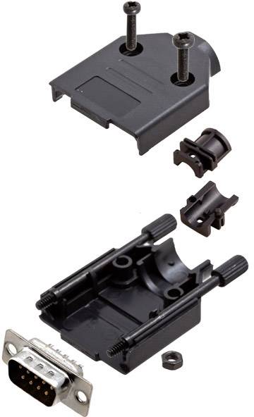 Amphenol L17DTPK-P-25+L717SDB25P D-SUB pin strip set 180 ° Number of pins: 25 Solder bucket 1 pc(s)