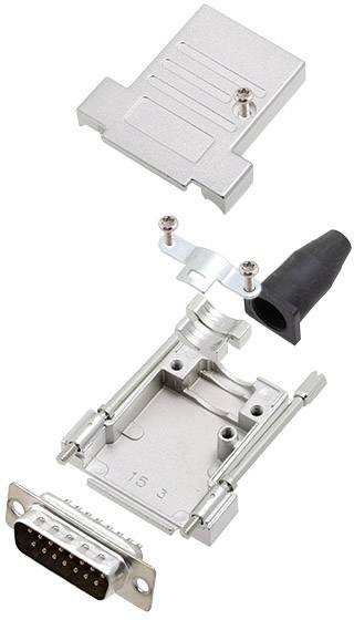 Amphenol L17DTSL09-RG-LJS-T+L717SDE09P D-SUB pin strip set 180 ° Number of pins: 9 Solder bucket 1 pc(s)