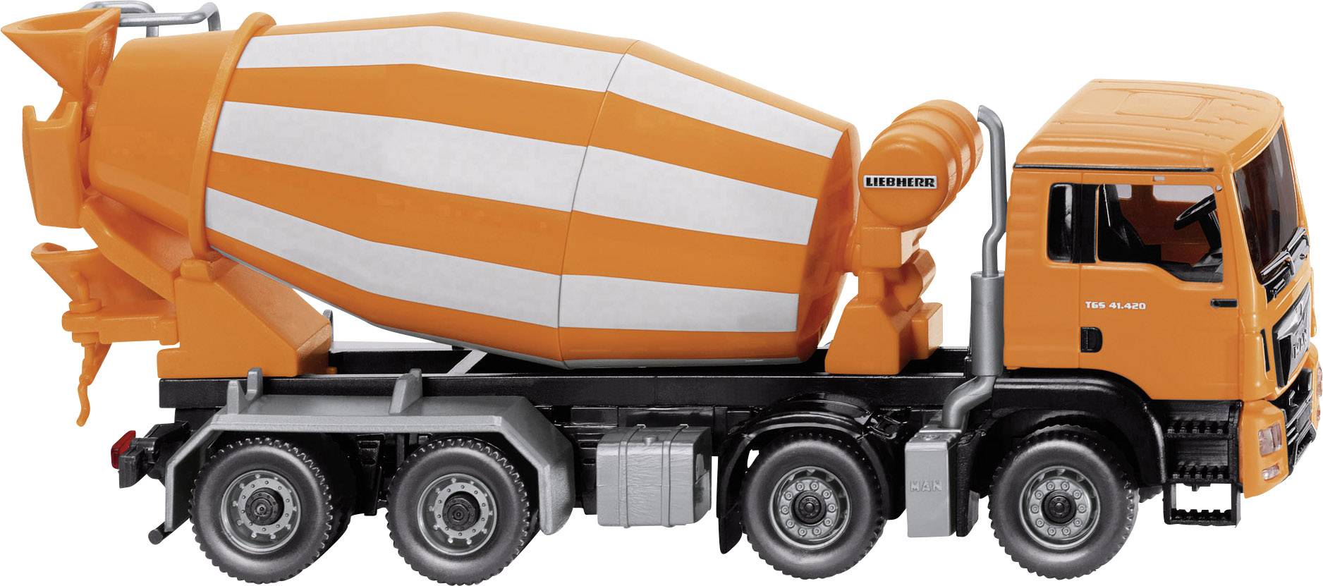 Wiking 068148 H0 Heavy-duty vehicle MAN Liebherr truck mixers TGS Euro 6