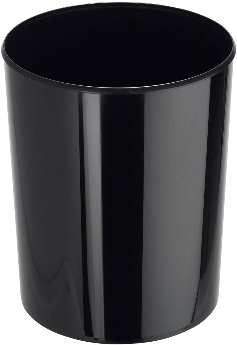 HAN Waste paper basket i-LINE 18200-13 20 l (Ø x H) 283 mm x 340 mm Styrene methyl methacrylate (SMMA) Black 1 pc(s)