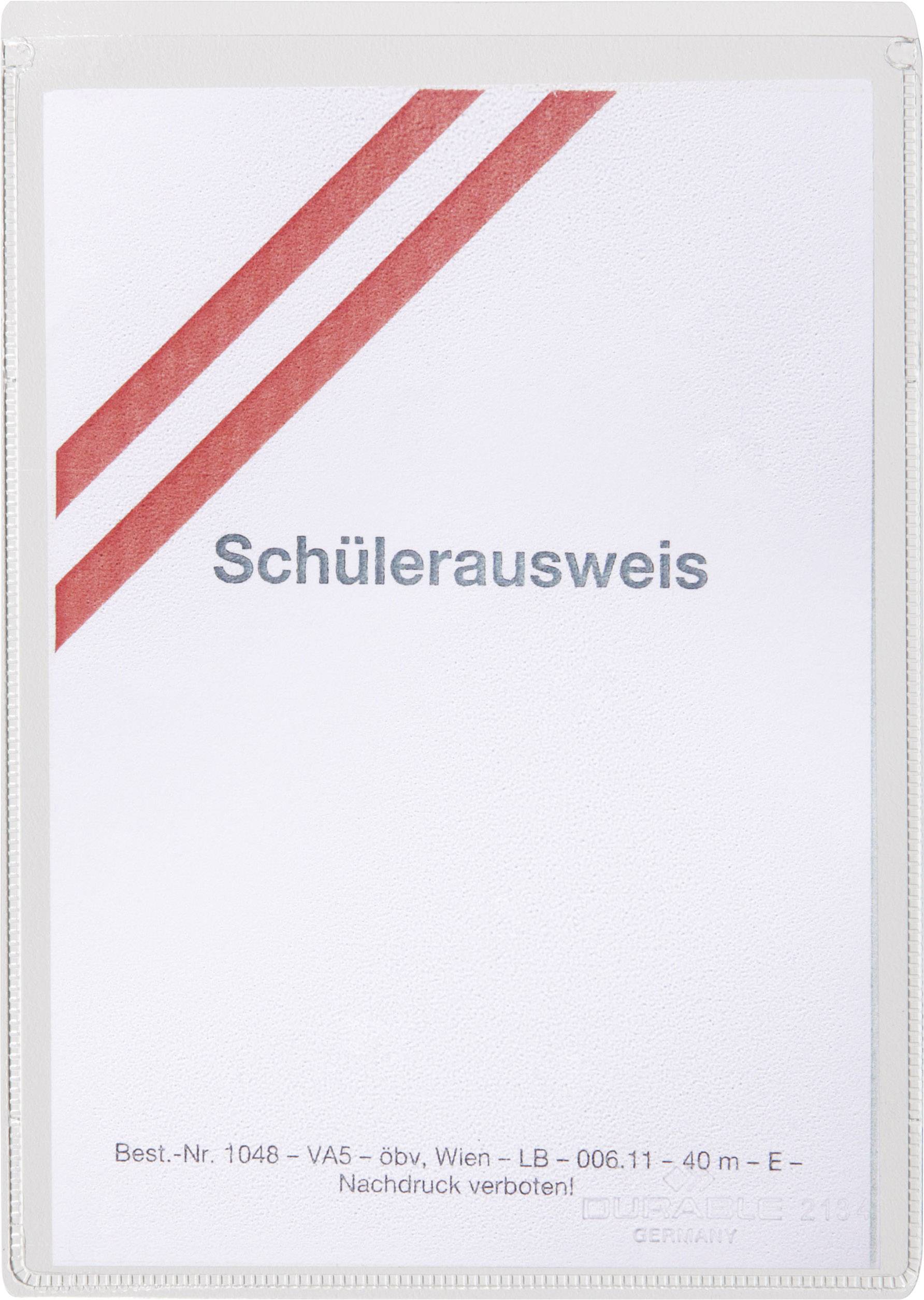 Durable Identity document sleeve 213419 Transparent